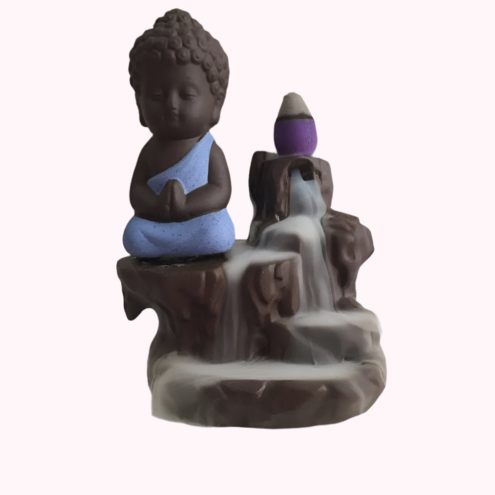 Monk Ceramic Incense Burner