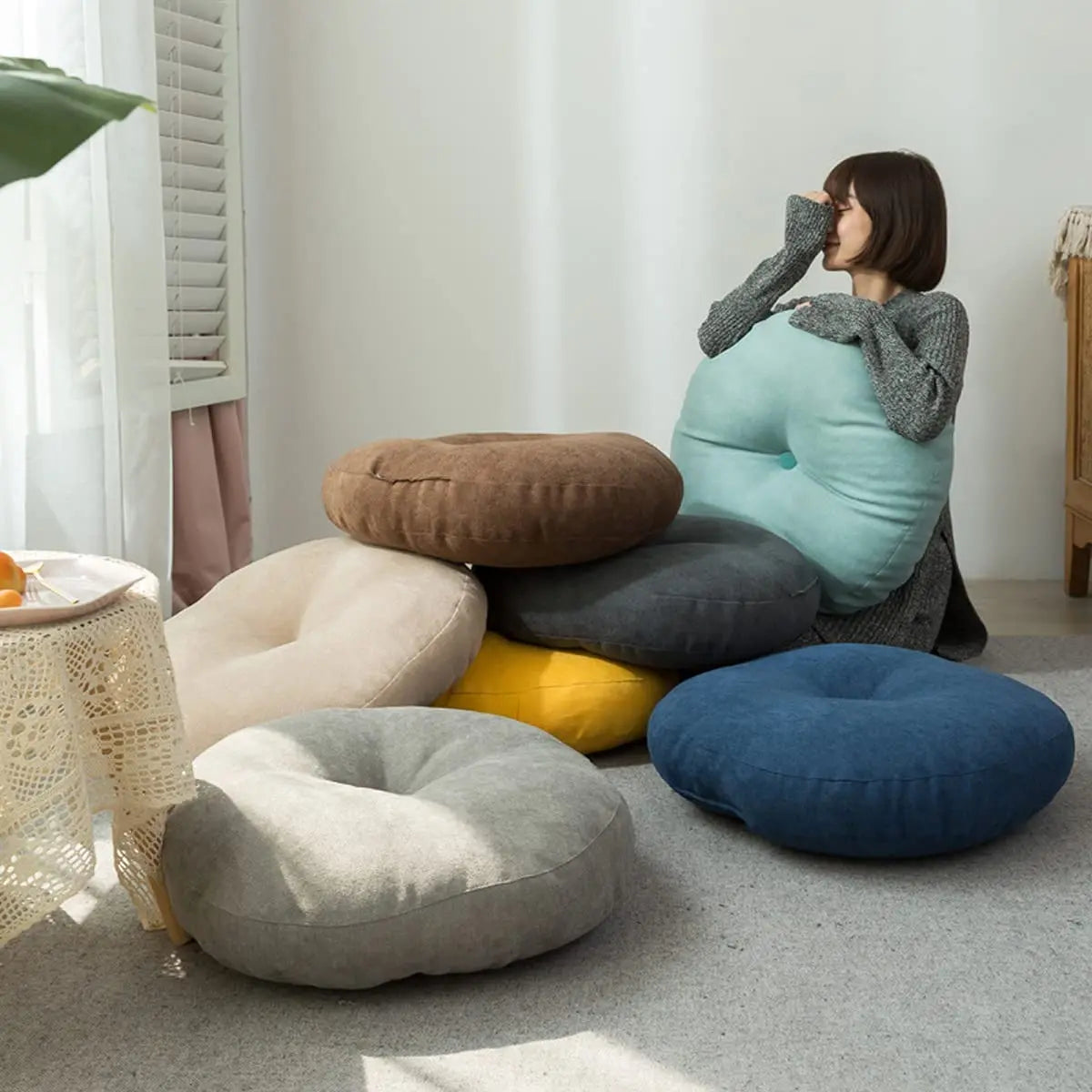ZenComfort Tatami Floor Cushion