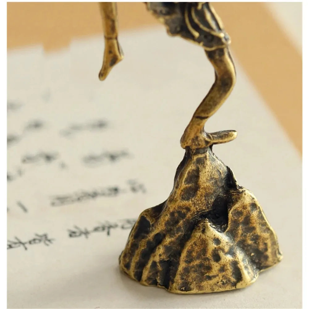 Monkey King Brass Incense Burner