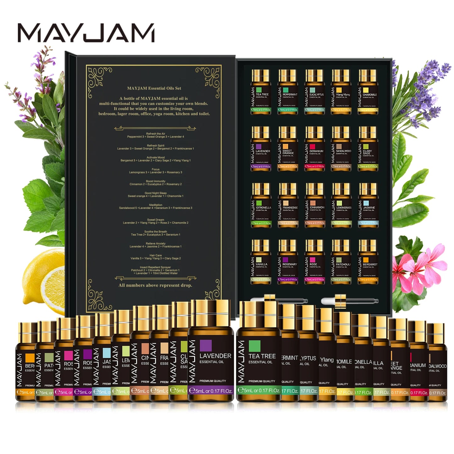 20-Piece Essential Oil Set