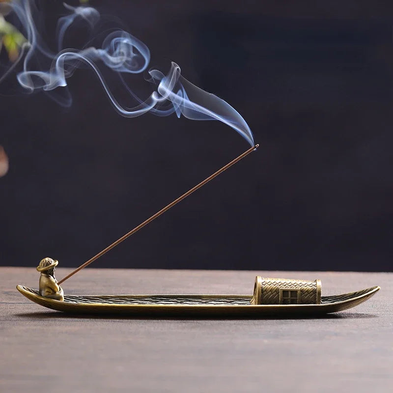 Japanese Fishing Boat Incense Holder